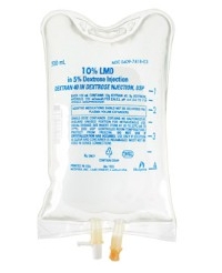 LMD in 5% Dextrose Injection 10% Bag 500mL 12/Package
